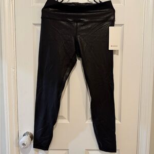 Lululemon Faux Leather Leggings